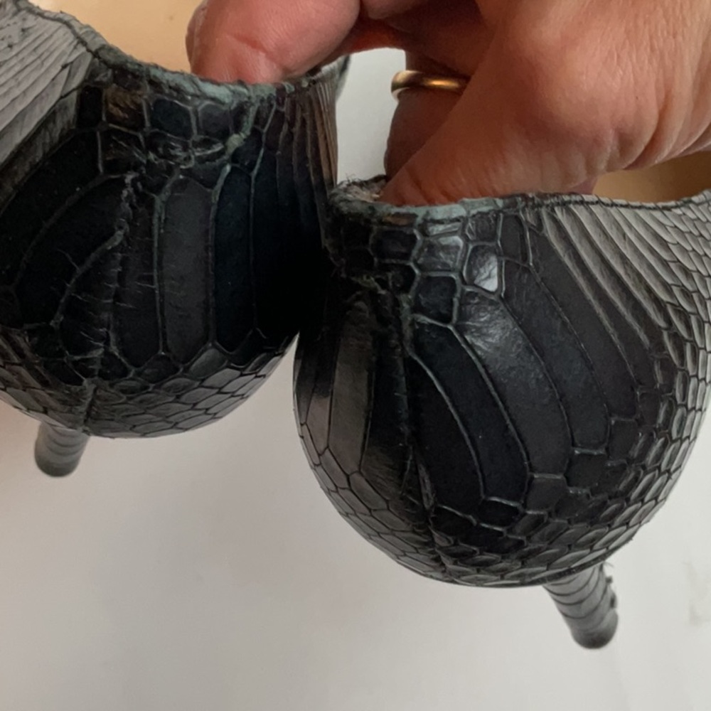 Talbots Croc Heels - Picture 11 of 14